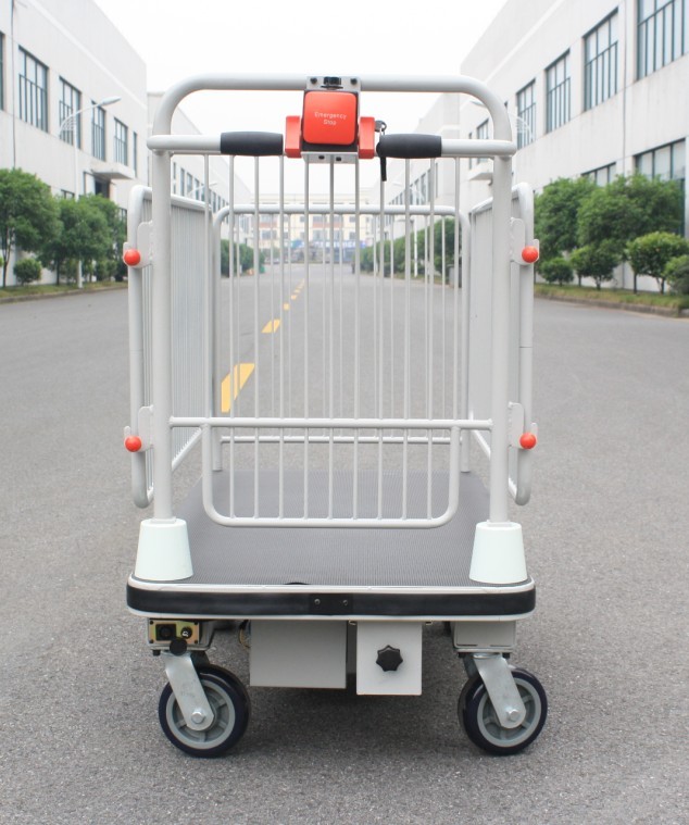 Centre Drive Wheel Electronic Cart with Shelf(HG-1050)